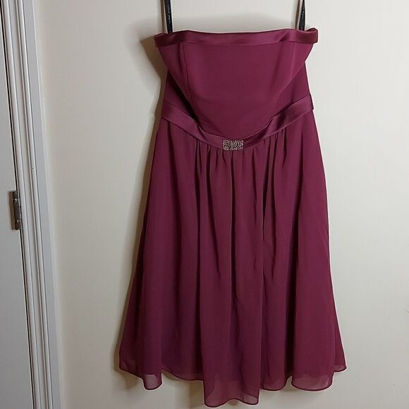 Alfred Angelo chiffon formal gown sz. 12 - Picture 1 of 6